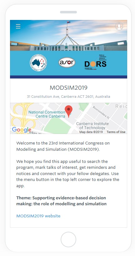 MODSIM2017 app